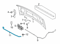 OEM Ford E-350 Super Duty Support Rod Diagram - 8C2Z-16826-C