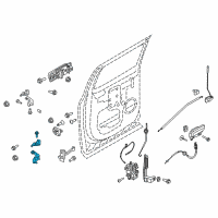 OEM Ford Expedition Lower Hinge Diagram - FL3Z-1626810-A