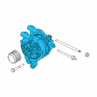 OEM 2013 Ford Fusion Alternator Diagram - HS7Z-10346-A