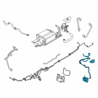 OEM Ford Edge Hose & Tube Assembly Diagram - CB5Z-9S468-D