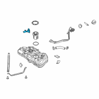 OEM Ford Fiesta Fuel Gauge Sending Unit Diagram - AE8Z-9A299-B
