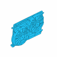 OEM Lincoln MKC Fan Assembly Diagram - EJ7Z-8C607-G