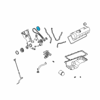 OEM Lincoln Camshaft Gear Diagram - F8AZ-6256-AA