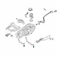 OEM Ford Explorer Filler Pipe Diagram - L1MZ-9034-W