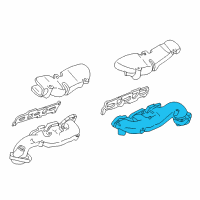 OEM Ford Freestyle Manifold Diagram - 4F9Z-9431-EA