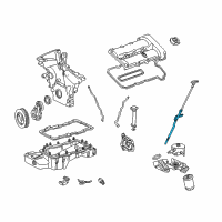 OEM Lincoln LS Tube Assembly Diagram - F5RZ-6754-A