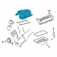 OEM Ford Expedition Lower Manifold Diagram - F75Z-9424-AB