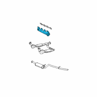 OEM Ford E-250 Manifold Diagram - XL3Z-9430-GA