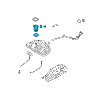OEM Lincoln MKZ Fuel Pump Diagram - AE5Z-9H307-G