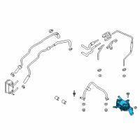 OEM Lincoln MKZ Auxiliary Cooler Diagram - HG9Z-7A095-B