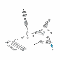 OEM Ford Explorer Sport Trac Lower Ball Joint Diagram - 7L2Z-3050-A