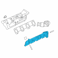OEM Ford Manifold Diagram - DC3Z-9431-A