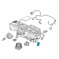 OEM Ford Mustang Adjust Motor Diagram - FR3Z-19E616-E