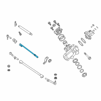 OEM Ford Drag Link Diagram - HC3Z-3304-A
