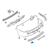 OEM Ford Flex Park Sensor Diagram - AA8Z-15K859-A