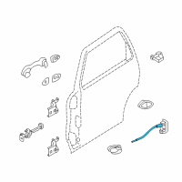 OEM Ford Escape Cable Diagram - YL8Z-78266A46-AA