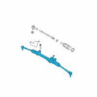 OEM Ford Escape Gear Assembly Diagram - AL8Z-3504-BRM