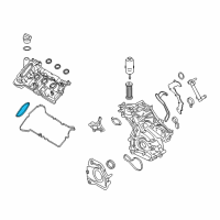 OEM Lincoln MKZ Gasket Diagram - FT4Z-6584-B