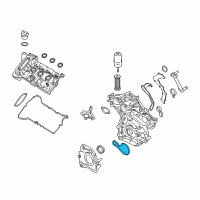 OEM Lincoln Continental Lower Shield Gasket Diagram - FT4Z-6020-G
