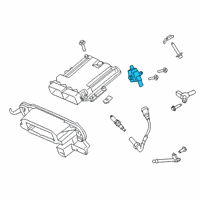 OEM Ford E-350 Super Duty Ignition Coil Diagram - LC3Z-12029-B
