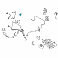 OEM Ford EGR Valve Gasket Diagram - 1S7Z-9D476-AA