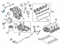 OEM Ford E-350 Super Duty Tube Assembly Diagram - LC2Z-6754-A