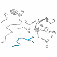 OEM Lincoln MKZ Hose Assembly Diagram - HG9Z-9D683-A