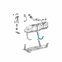 OEM Ford Expedition Support Strap Diagram - F75Z-9054-BB