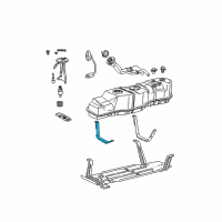 OEM Ford Expedition Support Strap Diagram - F75Z9054E