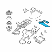 OEM Ford Transit Connect Heater Assembly Diagram - DV6Z-18478-A