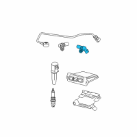 OEM Ford Taurus Camshaft Sensor Diagram - 1F1Z-6B288-AB