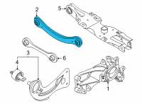 OEM Ford ARM ASY - REAR SUSPENSION Diagram - LX6Z-5500-E