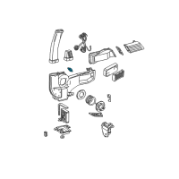 OEM Ford Aerostar Resistor Diagram - 4C2Z-19A706-BA