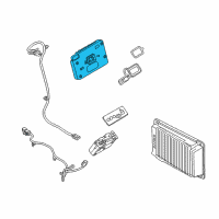OEM Ford Flex Module Diagram - JL7Z-14G371-CCA