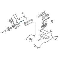 OEM Ford E-350 Super Duty Front Cover Gasket Diagram - F75Z-6020-AA