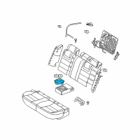 OEM Lincoln MKZ Cup Holder Diagram - 7E5Z-5413562-AA