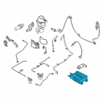 OEM Ford Transit Connect Canister Diagram - 9S4Z-9D653-A