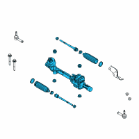 OEM Lincoln MKS Gear Assembly Diagram - CA5Z-3504-GE