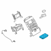 OEM Ford Flex Module Diagram - DG1Z-14D212-AA