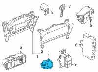 OEM Lincoln SWITCH ASY - SOLENOID CONTROL Diagram - LJ7Z-10B776-AA