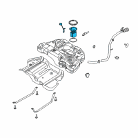 OEM Lincoln MKZ Fuel Pump Diagram - DG9Z-9H307-Y