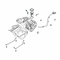 OEM Lincoln MKZ Fuel Gauge Sending Unit Diagram - DG9Z-9A299-G