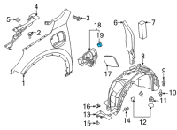 OEM Ford Bronco Release Solenoid Diagram - FT4Z-6328610-A