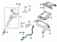 OEM Ford F-150 SENSOR - ENGINE KNOCK Diagram - ML3Z-12A699-B