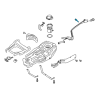 OEM Ford Fiesta Filler Pipe Tube Diagram - 8U5Z-17B068-B