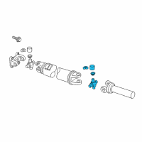 OEM Ford F-150 U-Joint Kit Diagram - BC3Z-4635-A