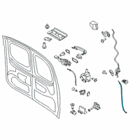 OEM Ford Transit Connect Cable Diagram - DT1Z-61266A46-A