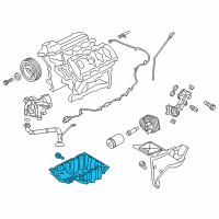 OEM Ford Expedition PAN ASY - ENGINE OIL Diagram - ML3Z-6675-D