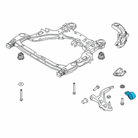 OEM Ford Flex Bracket Diagram - FA5Z-3078-A