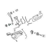 OEM Mercury Crankshaft Gear Diagram - XL3Z-6306-BA
